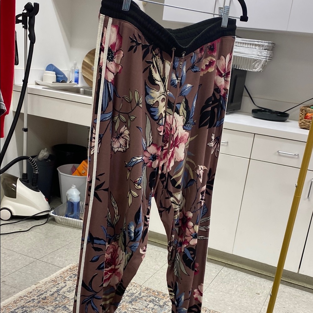 Floral Print Women's Pants